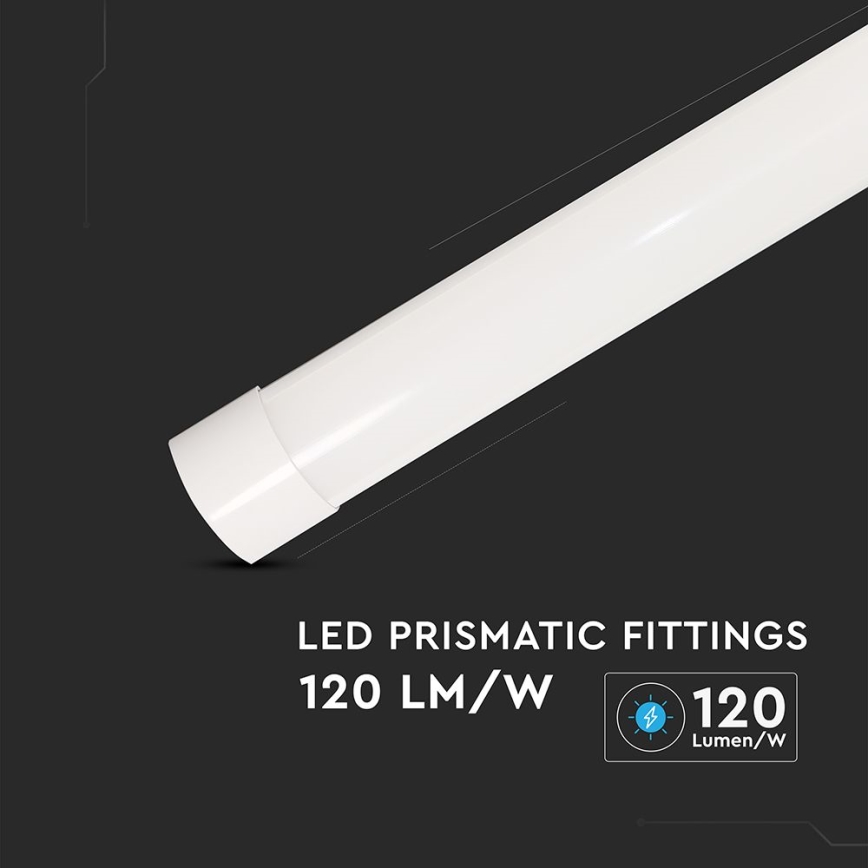Светодиодный люминесцентный светильник LED/20W/230V 6500K 60 см белый