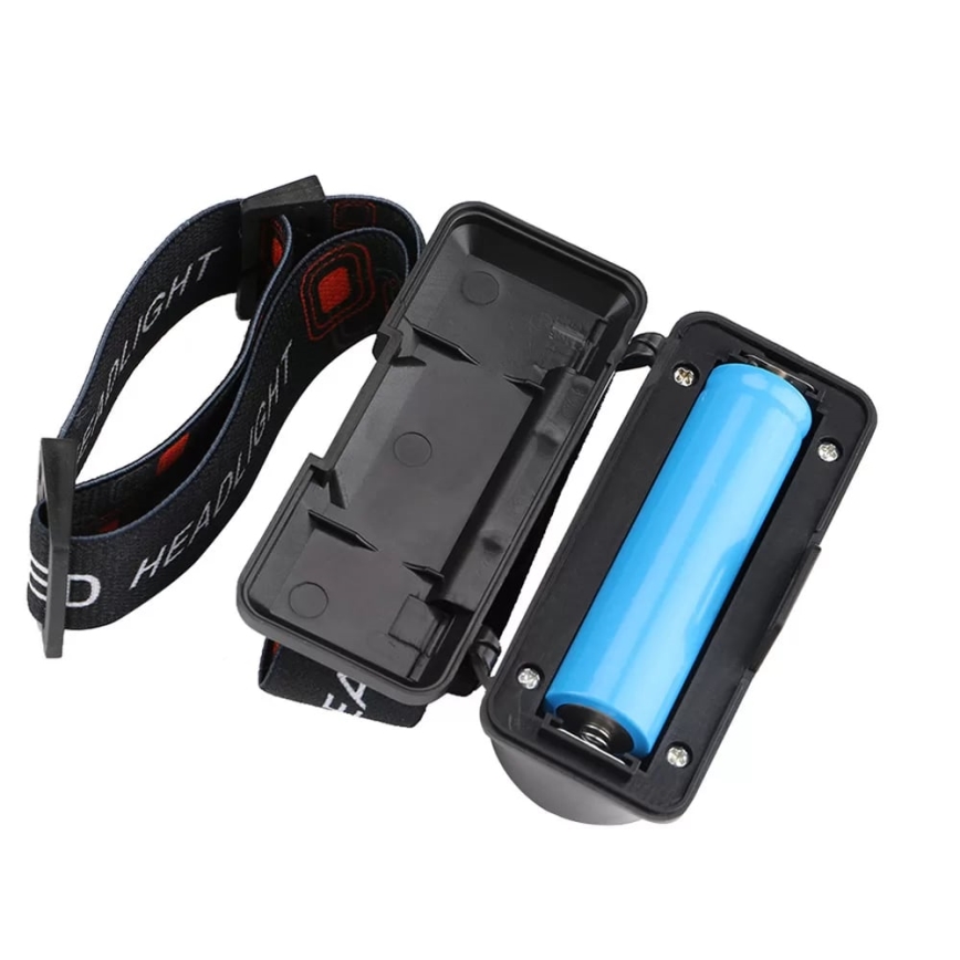 Светоди headlamp с регулируемой яркостью, аккумуляторная, 2xLED/5V, IP44, 210 лм, 2000 мАч