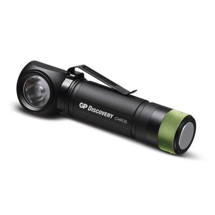 Светодиодный налобный фонарь GP DISCOVERY CHR35 LED/3,7V/2600mAh
