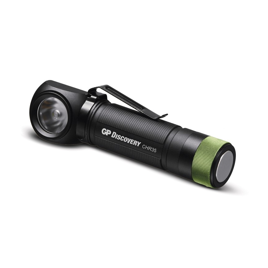Светодиодный налобный фонарь GP DISCOVERY CHR35 LED/3,7V/2600mAh