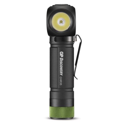 Светодиодный налобный фонарь GP DISCOVERY CHR35 LED/3,7V/2600mAh