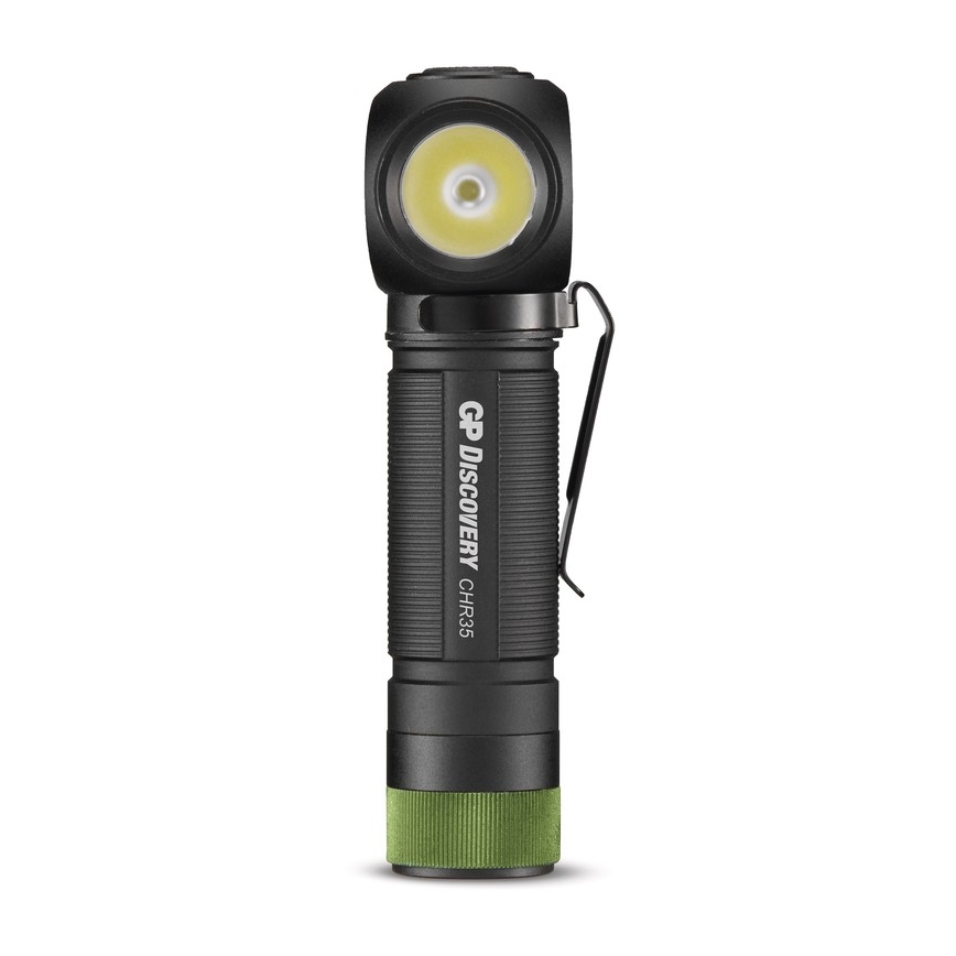 Светодиодный налобный фонарь GP DISCOVERY CHR35 LED/3,7V/2600mAh