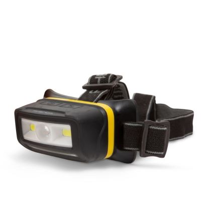 Светодиодный налобный фонарь с датчиком LED/13W/Li-ion 1500 мАч IP65