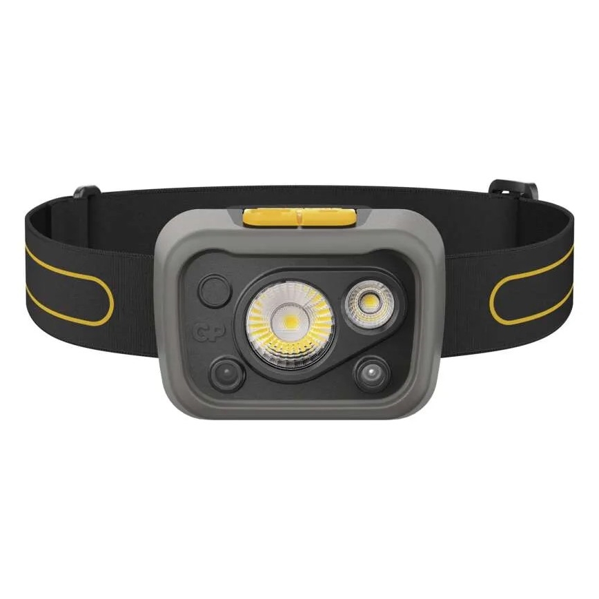 Светодиодный налобный фонарь с регулированием яркости и датчиком GP DISCOVERY CHW54 LED/3xAAA IPX5