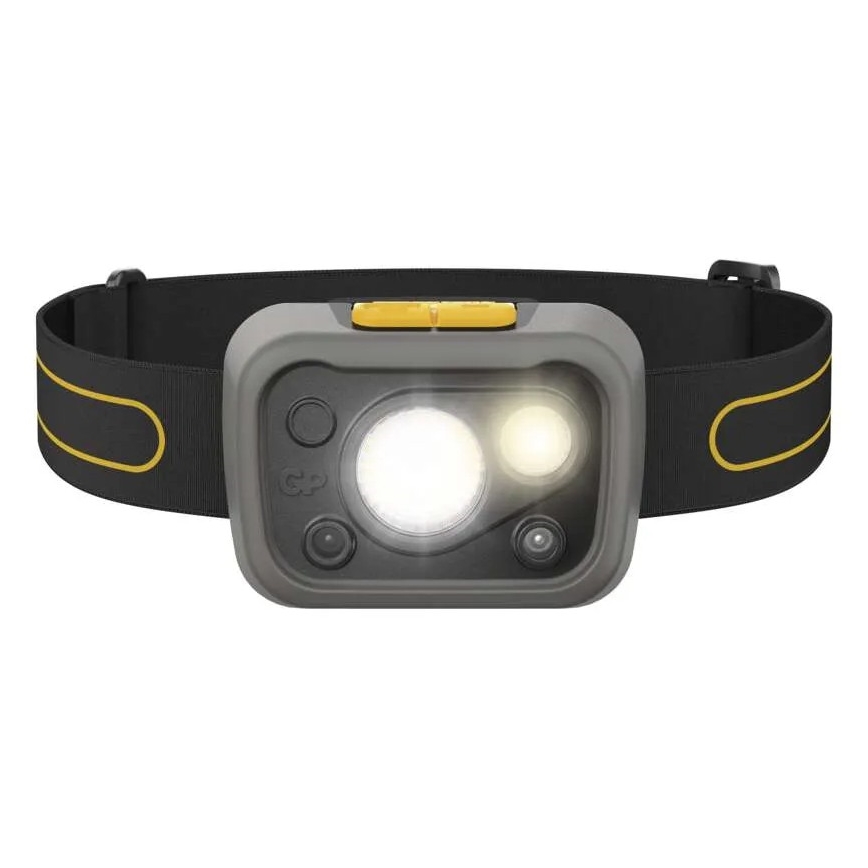 Светодиодный налобный фонарь с регулированием яркости и датчиком GP DISCOVERY CHW54 LED/3xAAA IPX5