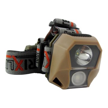 Светодиодный налобный фонарик LED/3W/3xAAA