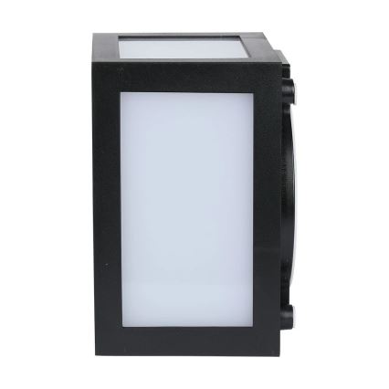Светодиодный наружный настенный светильник LED/12W/230V 3000K IP65 черный