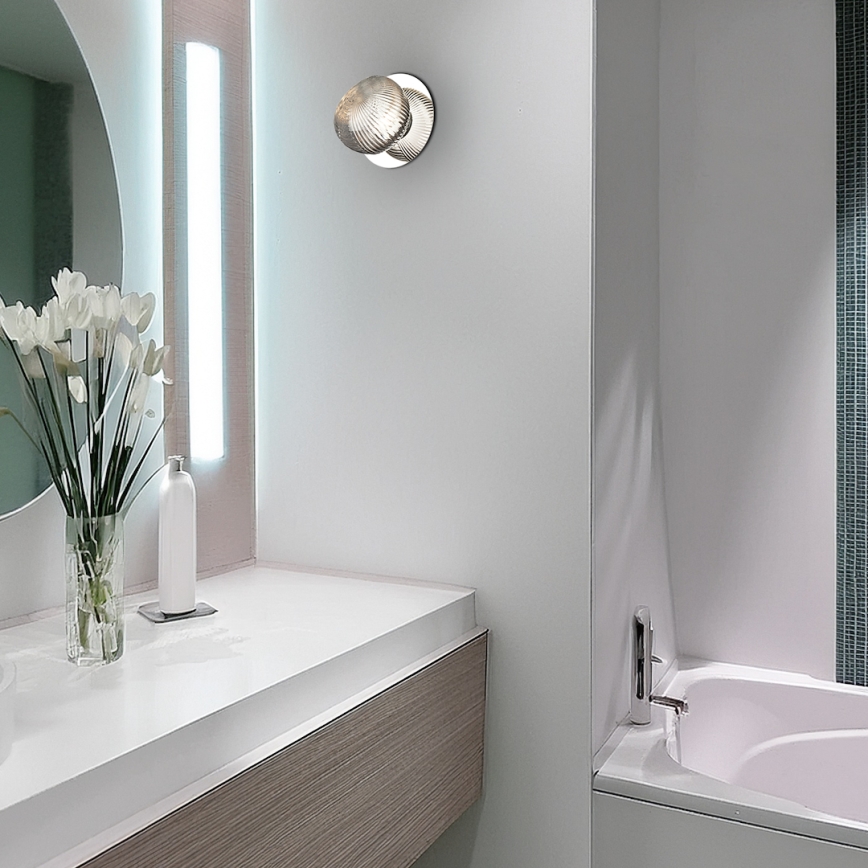 Светодиодный настенный светильник BOLLA LED/3W/230V блестящий хром