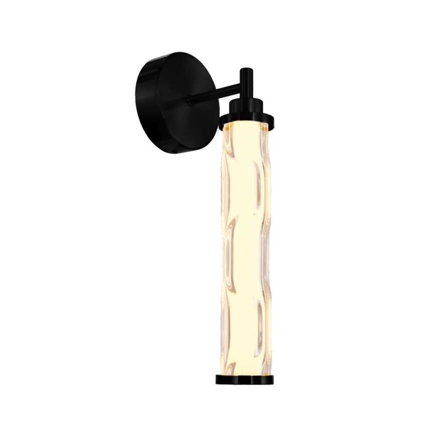 Светодиодный настенный светильник CORTE LED/10Вт/230В чёрный