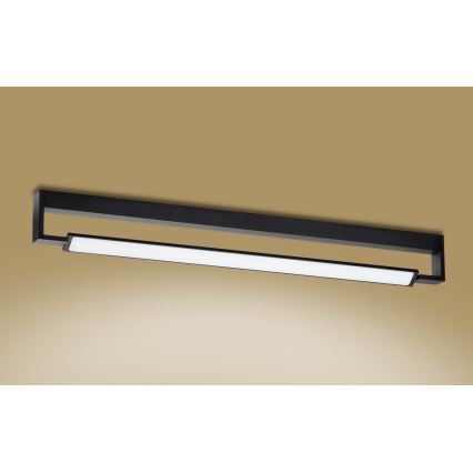 Светодиодный настенный светильник для ванной комнаты DEKSTER LED/36W/230V IP44 черный