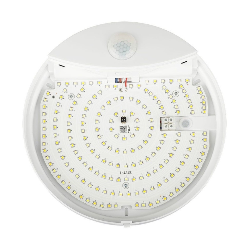 Светодиодный настенный светильник для ванной комнаты с датчиком SAMSUNG CHIP LED/15W/230V 3000/4000/6000K IP44 белый