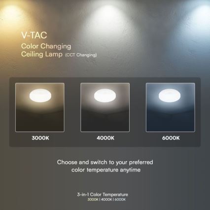 Светодиодный настенный светильник для ванной комнаты с датчиком SAMSUNG CHIP LED/15W/230V 3000/4000/6000K IP44 белый