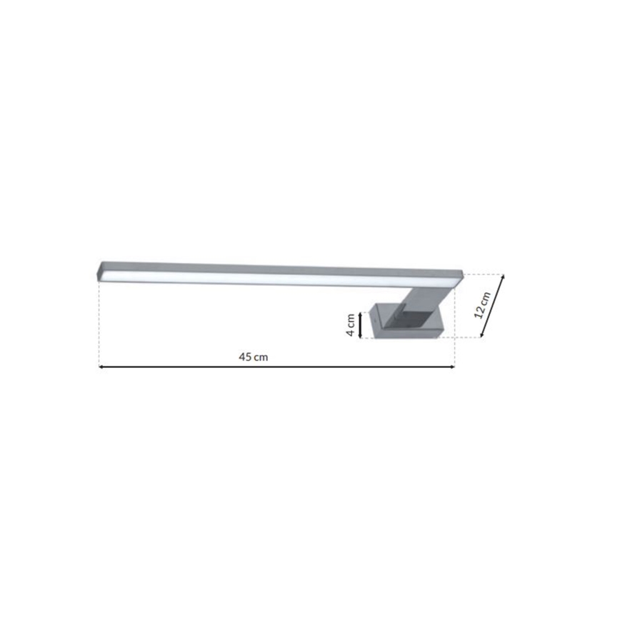 Светодиодный настенный светильник для ванной комнаты SHINE 1xLED/11W/230V IP44