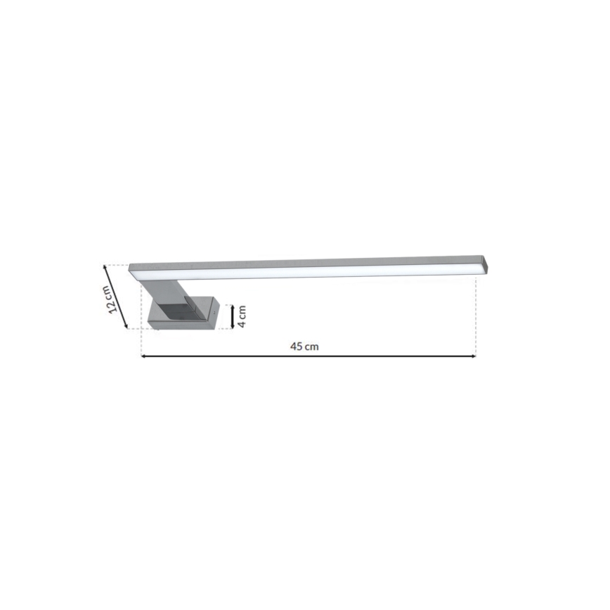 Светодиодный настенный светильник для ванной комнаты SHINE 1xLED/11W/230V IP44