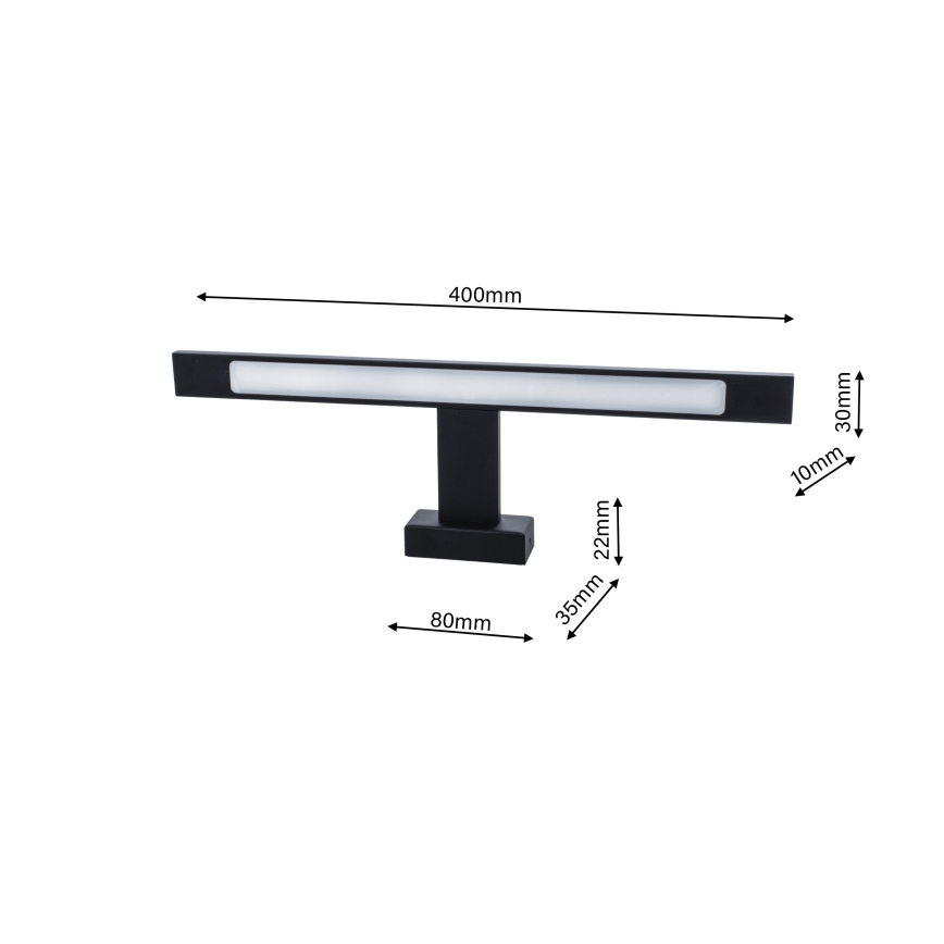 Светодиодный настенный светильник для ванной комнаты SHINE 1xLED/7W/230V IP44