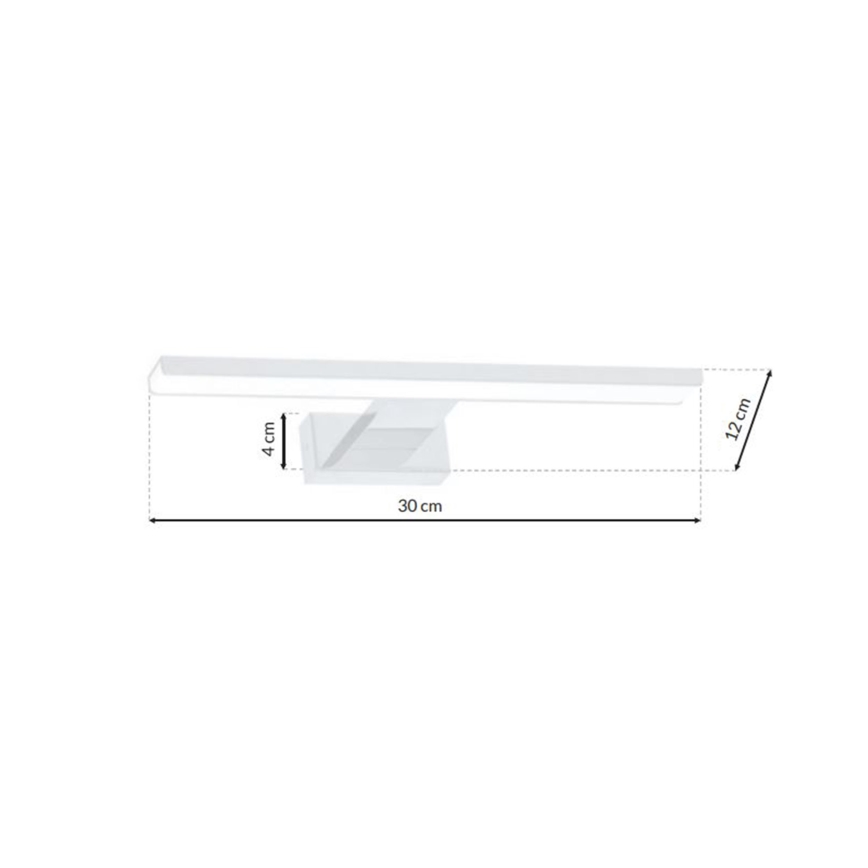Светодиодный настенный светильник для ванной комнаты SHINE 1xLED/7W/230V IP44
