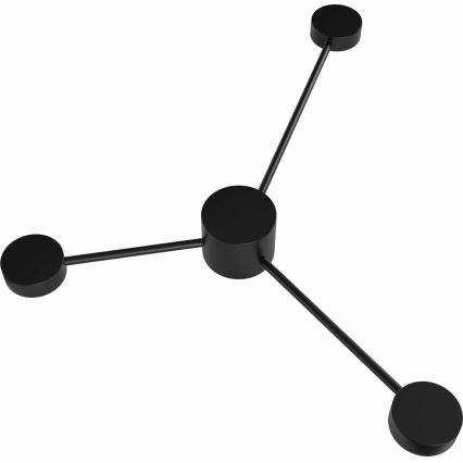 Светодиодный настенный светильник JOY 3xGX53/6W/230V черный