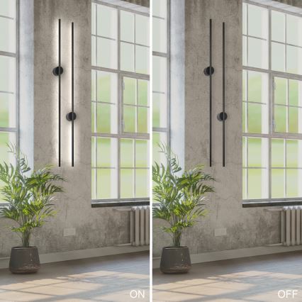 Светодиодный настенный светильник LANA LED/12W/230V 4000K черный