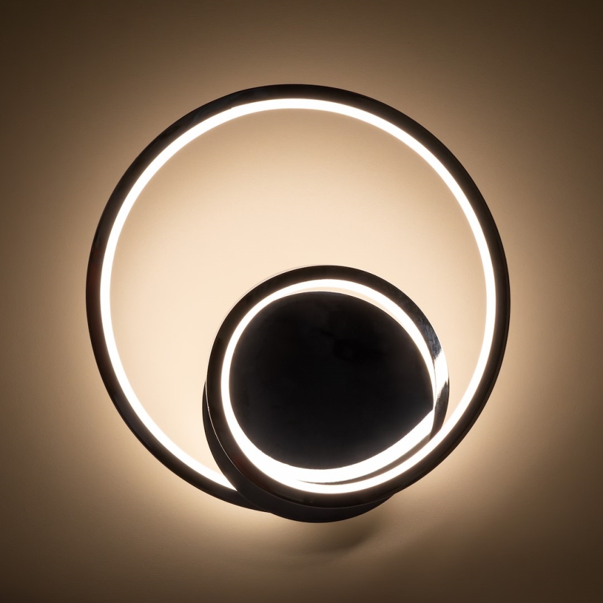Светодиодный настенный светильник LUCERO LED/13W/230V блестящий хром
