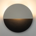 Светодиодный настенный светильник LUNA LED/7W/230V диаметр 36 см черный/бежевый