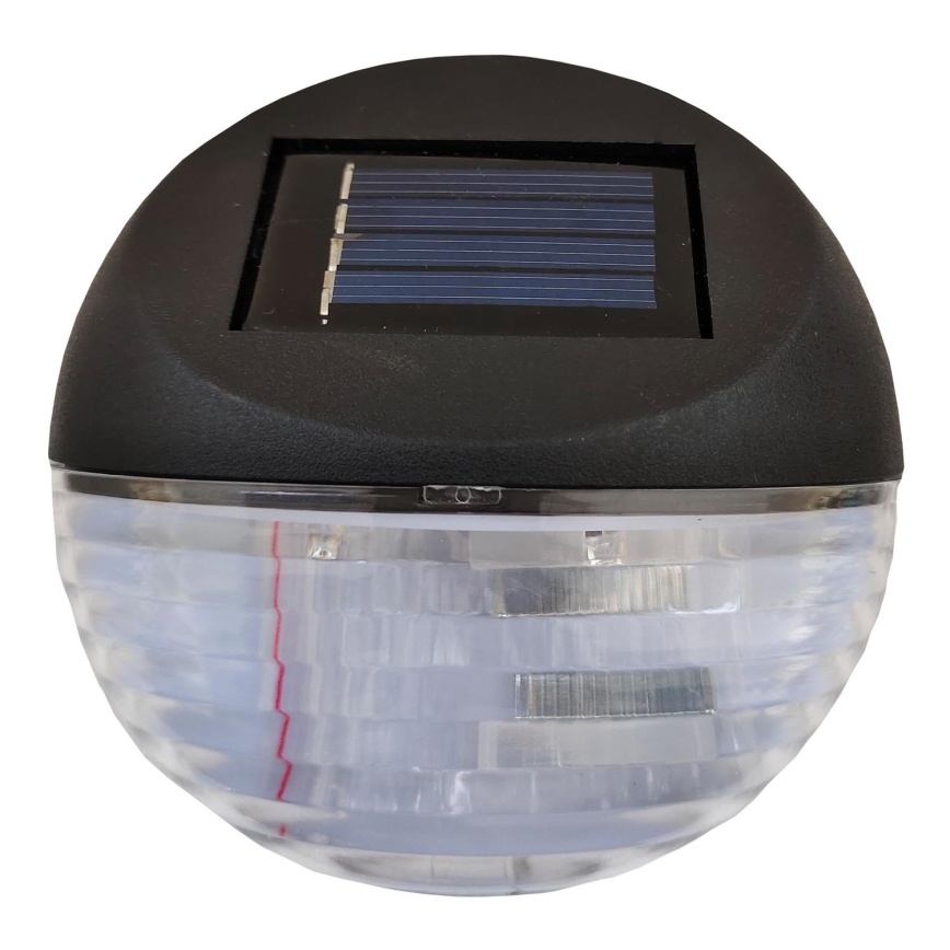 Светодиодный настенный светильник на солнечной батарее с датчиком LED/0,06W/1,2V 200mAh 3000K IP44