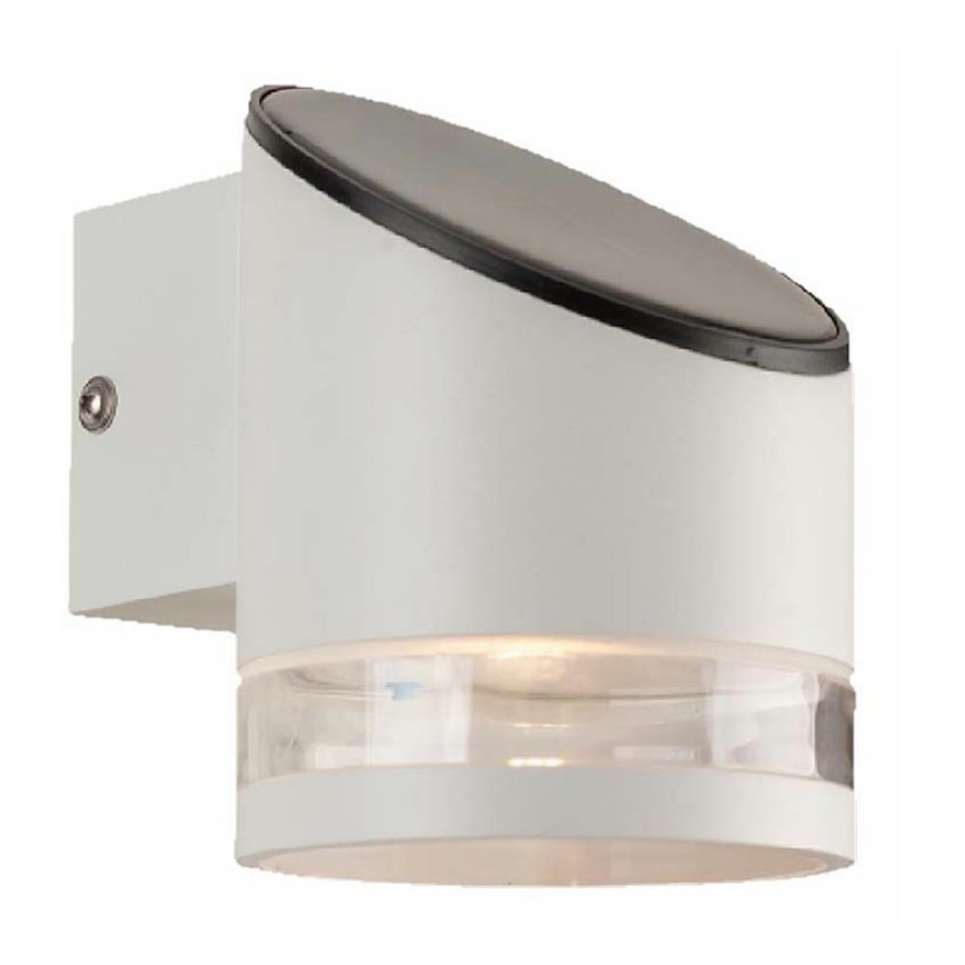 Светодиодный настенный светильник на солнечной батарее с датчиком LED/1W/3,7V IP54 3000K 1200 mAh белый