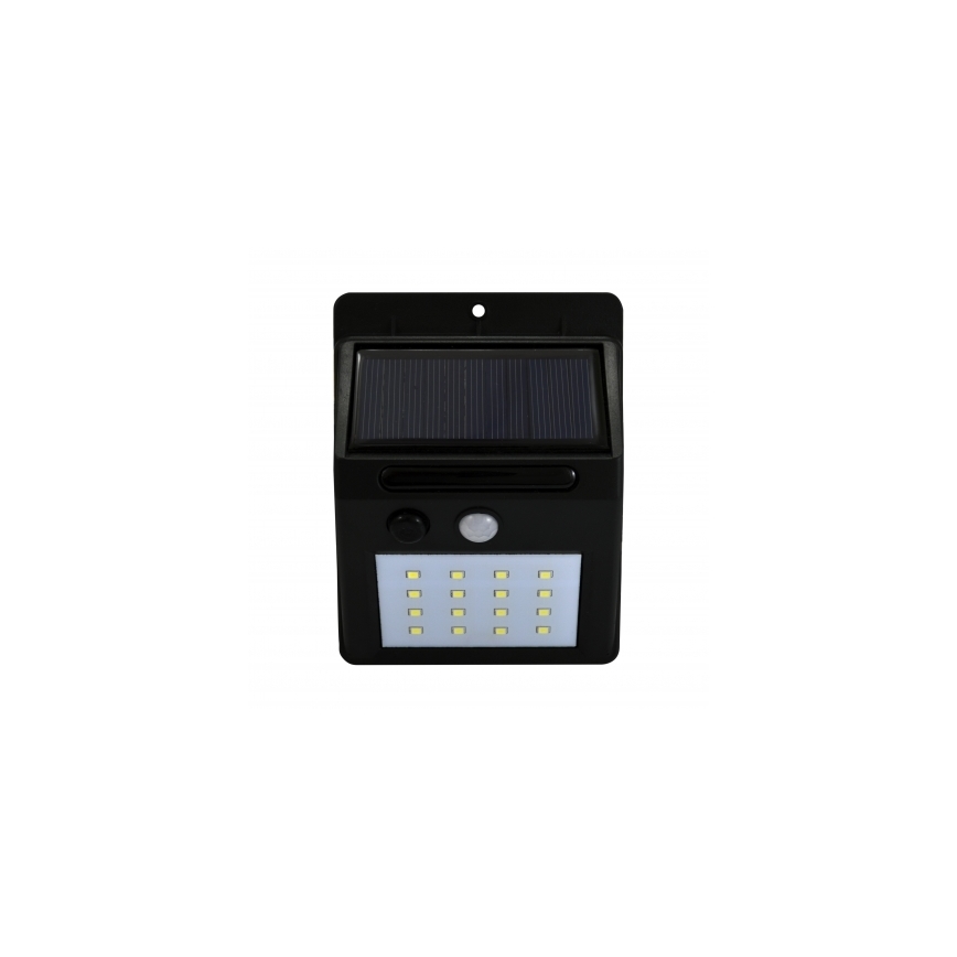 Светодиодный настенный светильник на солнечной батарее с датчиком LED/2,2W IP44