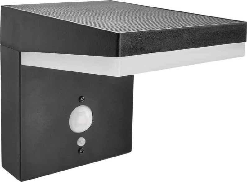 Светодиодный настенный светильник на солнечной батарее с датчиком LED/4,4W/3,7V 2200 mAh IP44