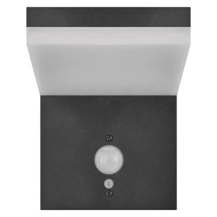 Светодиодный настенный светильник на солнечной батарее с датчиком LED/4,4W/3,7V 2200 mAh IP44