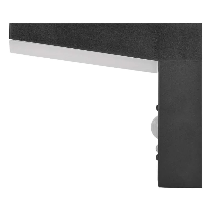 Светодиодный настенный светильник на солнечной батарее с датчиком LED/4,4W/3,7V 2200 mAh IP44