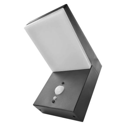 Светодиодный настенный светильник на солнечной батарее с датчиком LED/4,4W/3,7V 2200 mAh IP44