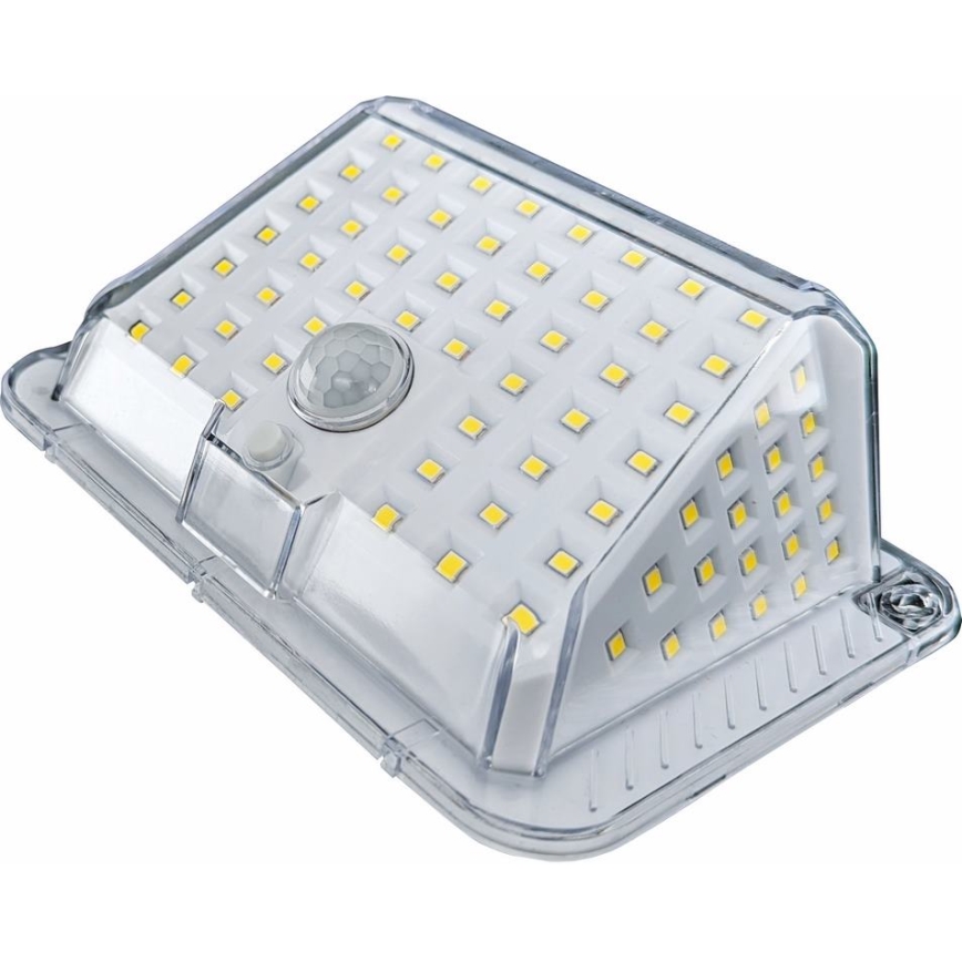 Светодиодный настенный светильник на солнечной батарее с датчиком LED/5W IP44