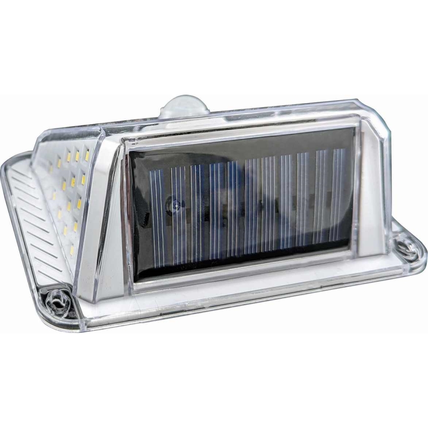 Светодиодный настенный светильник на солнечной батарее с датчиком LED/5W IP44