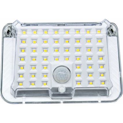 Светодиодный настенный светильник на солнечной батарее с датчиком LED/5W IP44