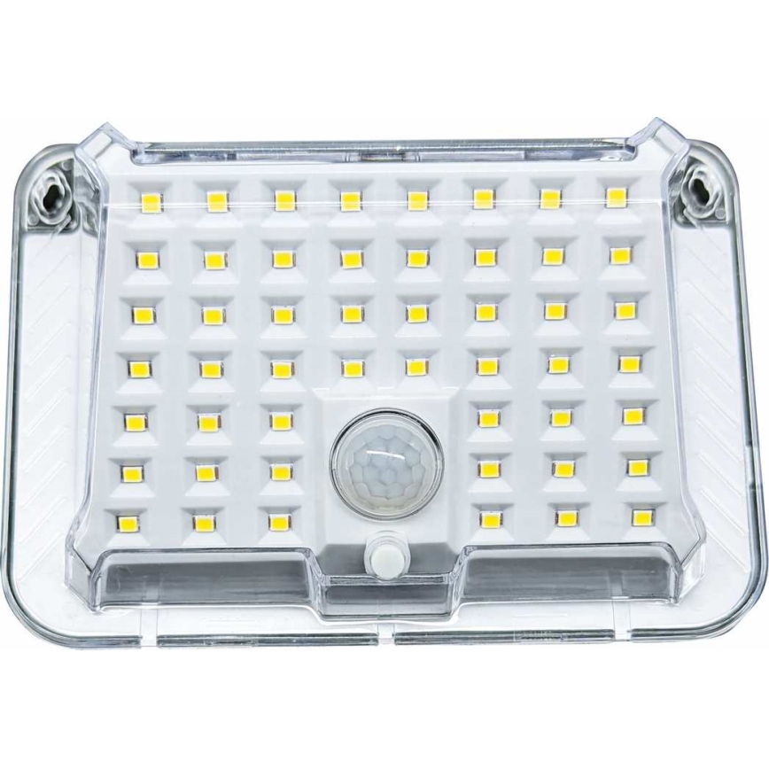 Светодиодный настенный светильник на солнечной батарее с датчиком LED/5W IP44