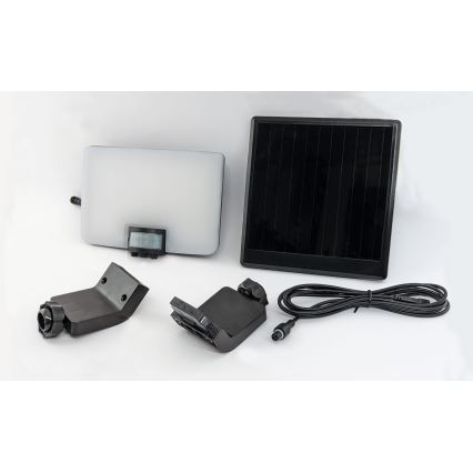 Светодиодный настенный светильник на солнечной батарее с датчиком LED/8W IP54