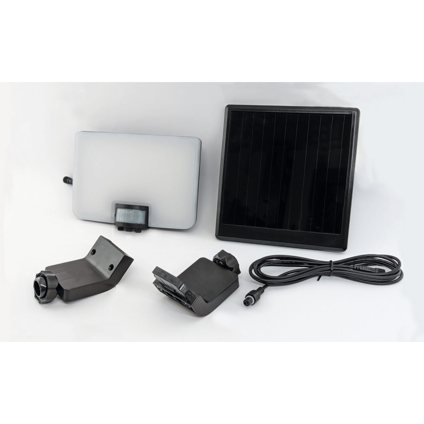 Светодиодный настенный светильник на солнечной батарее с датчиком LED/8W IP54