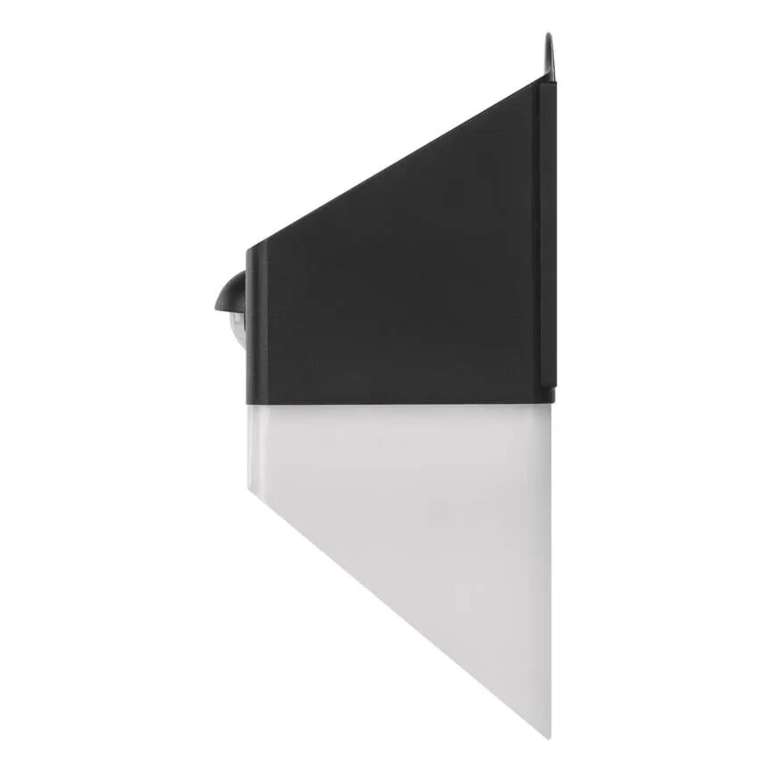 Светодиодный настенный светильник на солнечной батарее с датчиком LUMI LED/3,7W IP65 черный