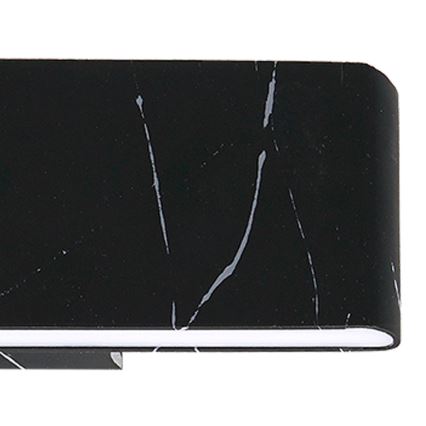 Светодиодный настенный светильник PIERCE LED/12W/230V 30 см черный