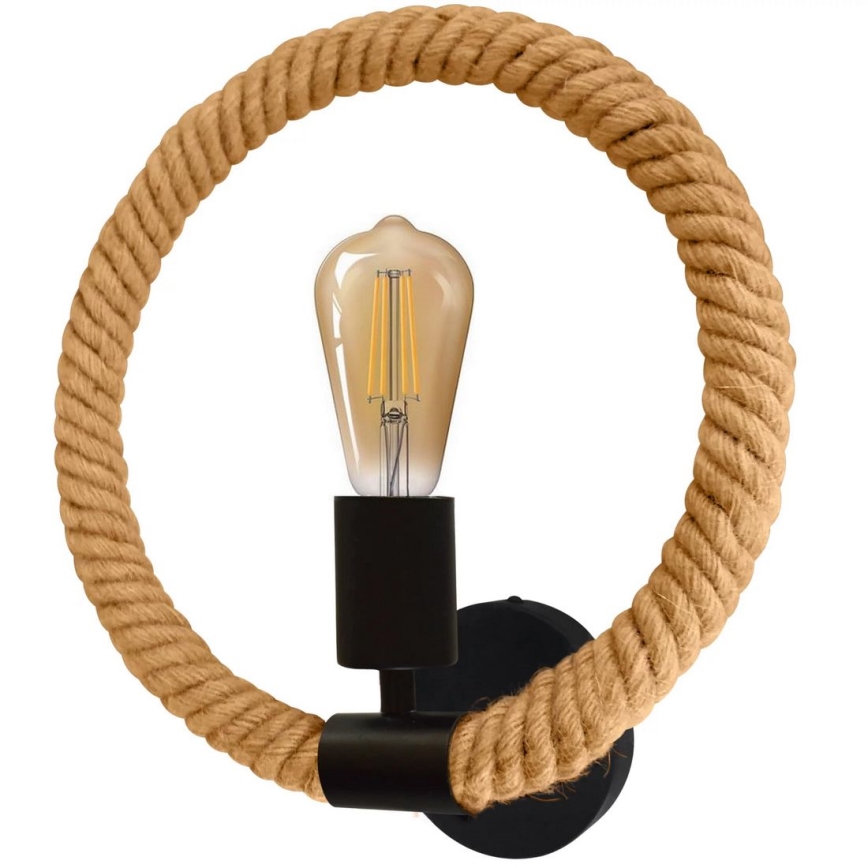 Светодиодный настенный светильник ROPE ARTHUR 1xE27/10W/230V