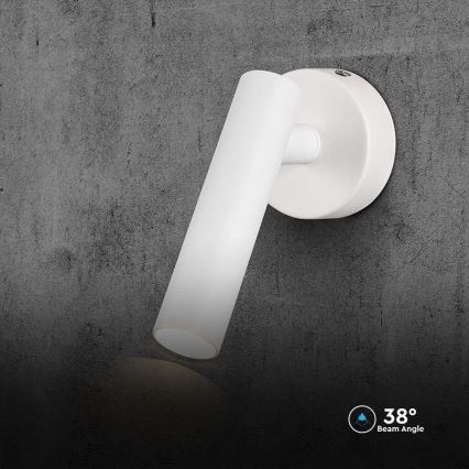 Светодиодный настенный точечный светильник LED/2W/230V 4000K белый