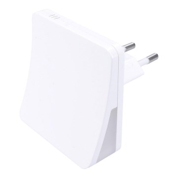 Светодиодный навигационный светильник в розетку с датчиком освещенности LED/0,5W/230V 3000K