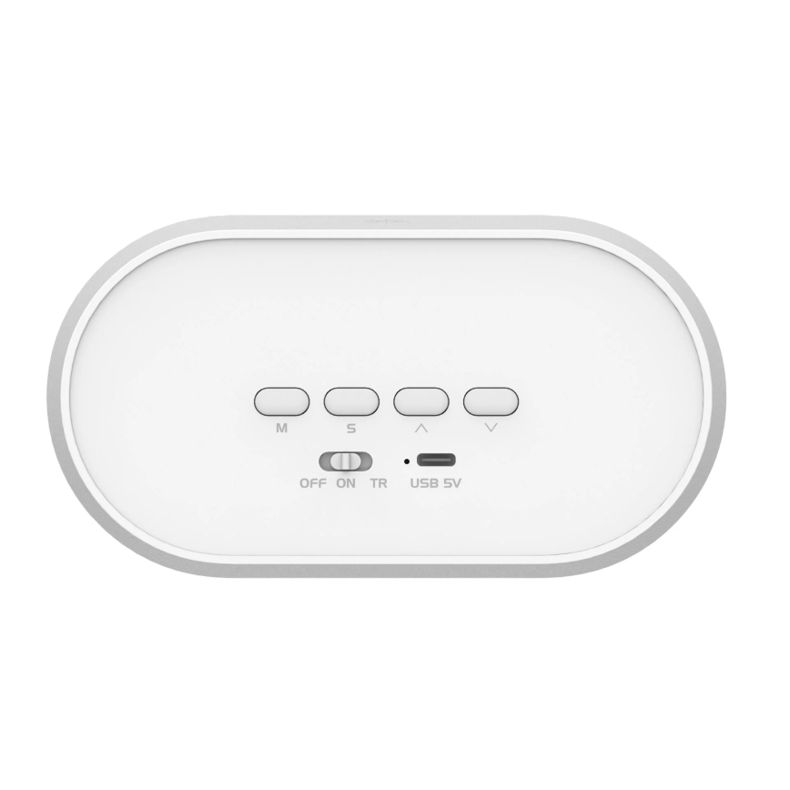 Светодиодный ночник с регулированием яркости и будильником BUNNY LED/1,2W/5V 3000K