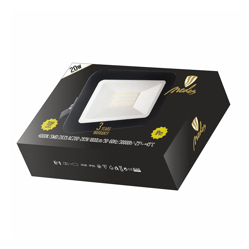 Светодиодный отражатель LED/20W/230V IP65