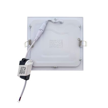 Светодиодный подвесной потолочный светильник SQUARE LED/12W/230V 6500K