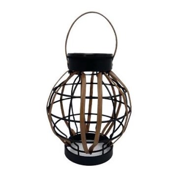 Светодиодный подвесной светильник на солнечной батарее LED/0,1W/1,2V диаметр 15 см IP44