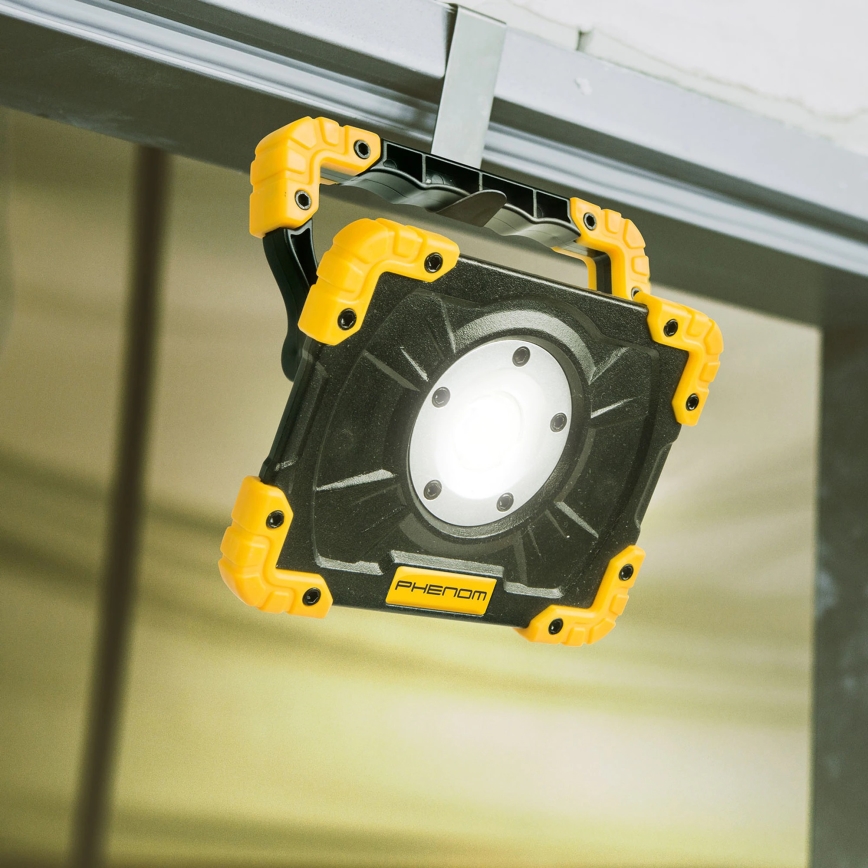 Светодиодный портативный мини прожектор LED/5W/5V Li-Ion 2000 мАч IP33