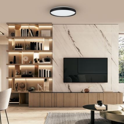 Светодиодный потолочный RGB-светильник с регулированием яркости RINGO LED/36W/230V + дистанционное управление