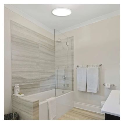 Светодиодный потолочный светильник для ванной комнаты LED/15W/230V 3000/4000/5700K IP55 белая