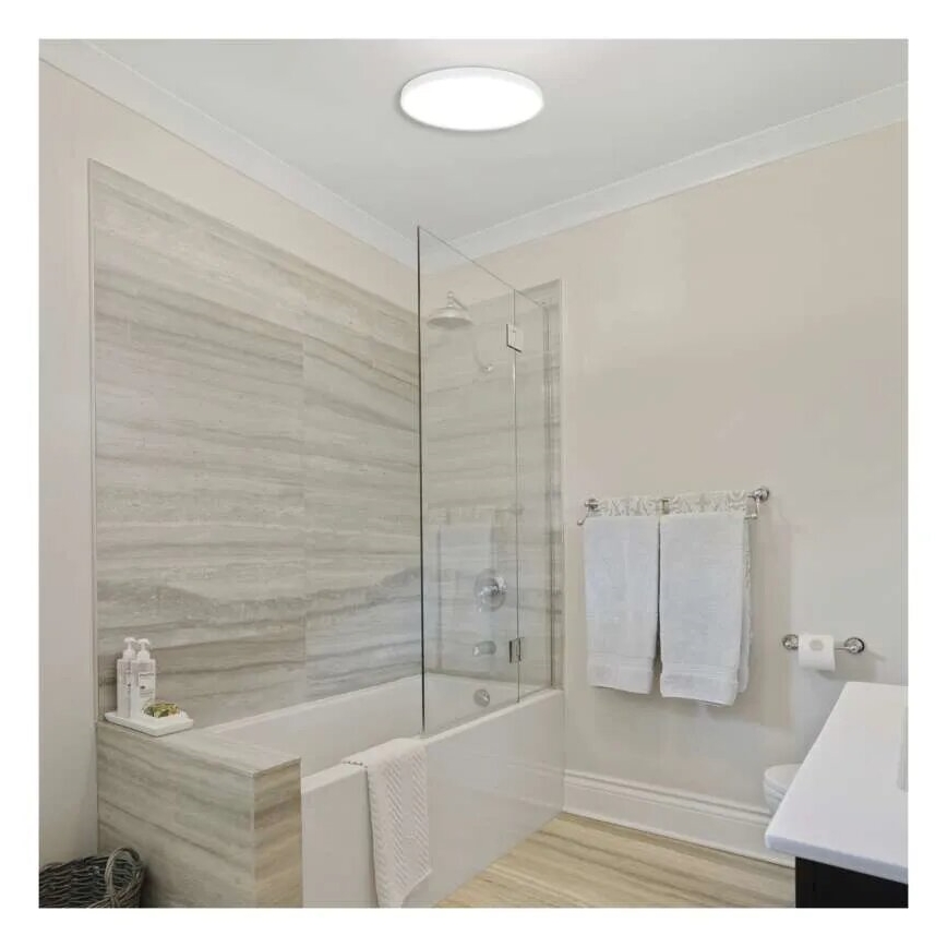 Светодиодный потолочный светильник для ванной комнаты LED/15W/230V 3000/4000/5700K IP55 белая